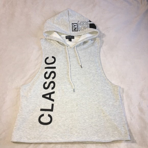 Forever 21 Tops - Cute Sleeveless Sweatshirt